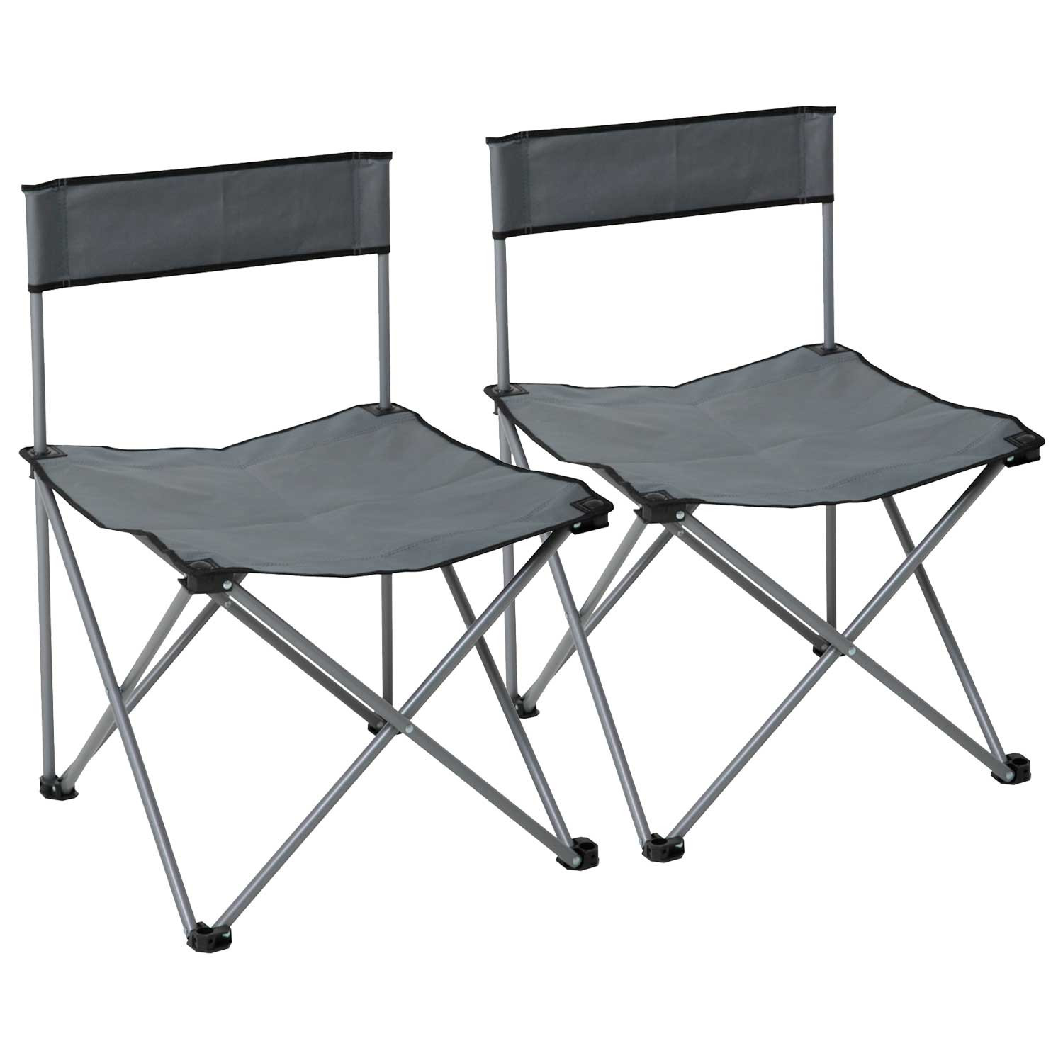 Pack 2 Sillas Plegables de Camping 49x49x72,5cm 7house Mesas y Sillas Plegables 1